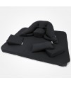 Meditation Cushion, Mat, wedges and hand cushion set