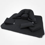 Meditation Cushion, Mat, wedges and hand cushion set