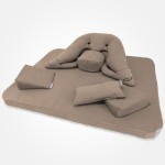 Meditation Cushion, Mat, wedges and hand cushion set