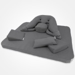 Meditation Cushion, Mat, wedges and hand cushion set