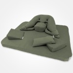Meditation Cushion, Mat, wedges and hand cushion set
