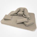 Meditation Cushion, Mat, wedges and hand cushion set