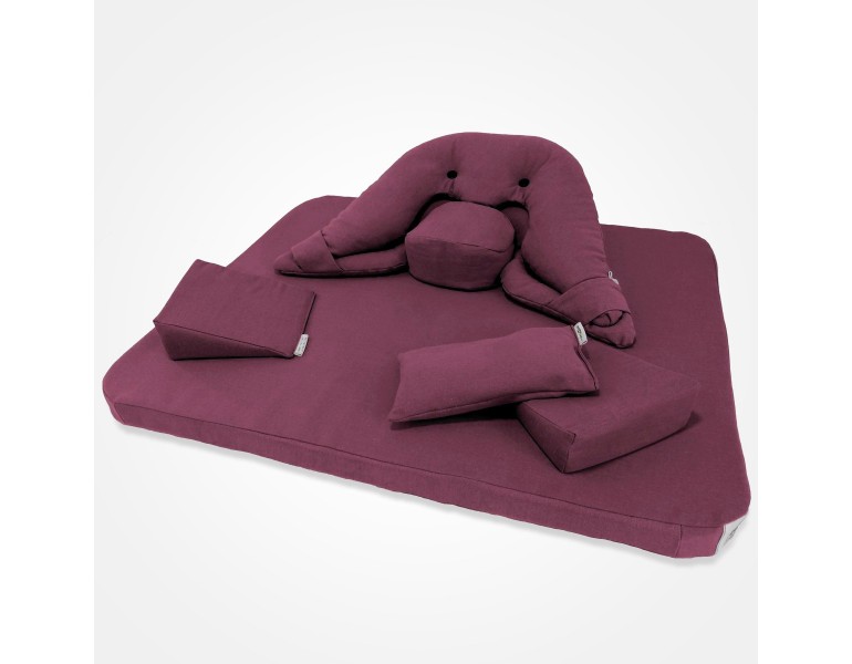 Large Meditation Cushion, Mat, wedges and hand cushion set Large Meditation Cushion, Mat, wedges and hand cushion set