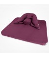 Large Meditation Cushion and Mat Set